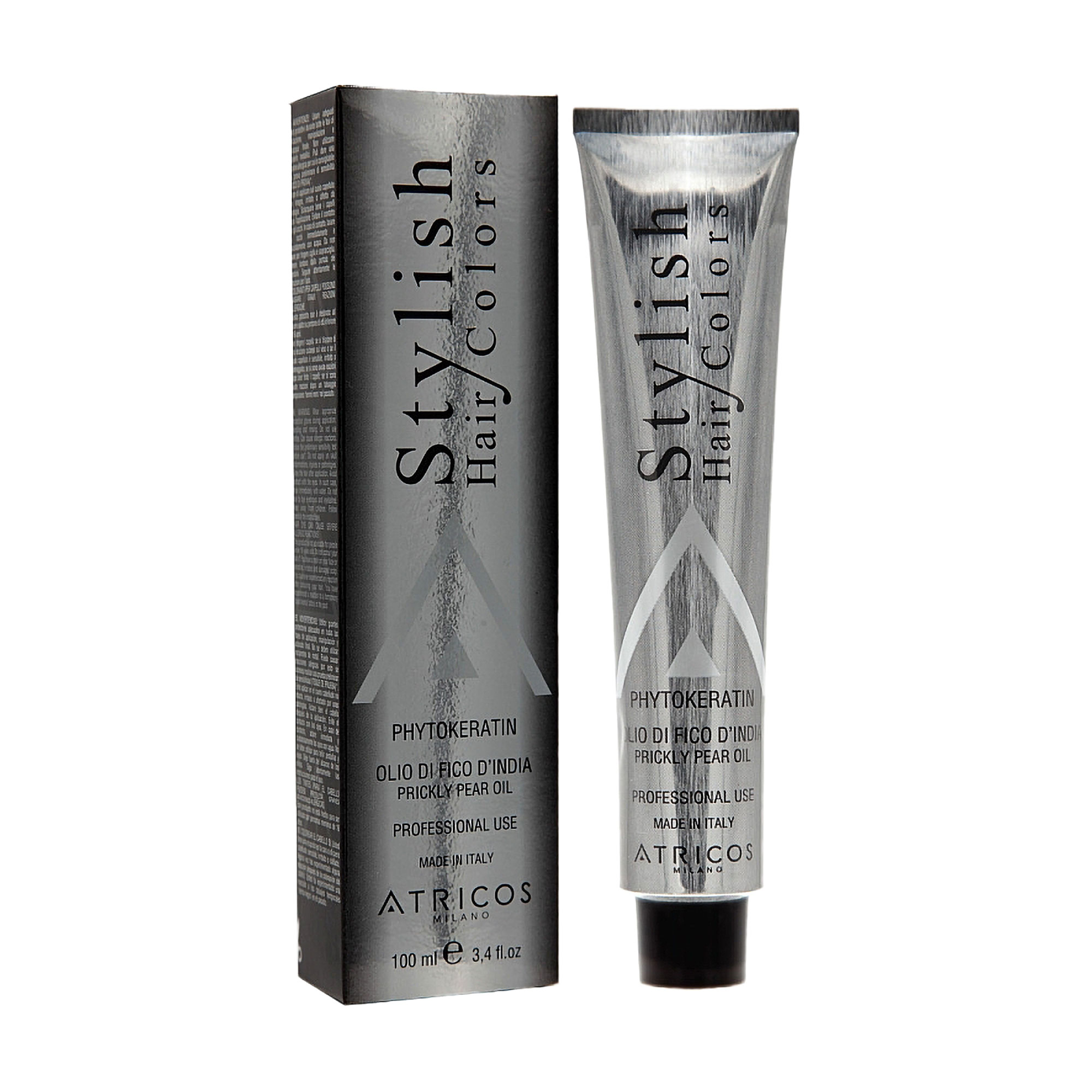 Перманентна крем-фарба для волосся Atricos Milano Stylish Hair Color 10.13 Extra Light Golden Ash Blonde, 100 мл